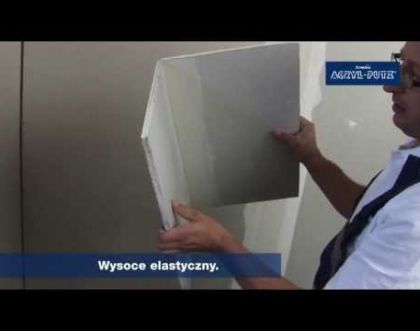 ACRYL-PUTZ® FX 23 FLEX - elastyczna masa naprawcza z dodatkiem włókna szklanego