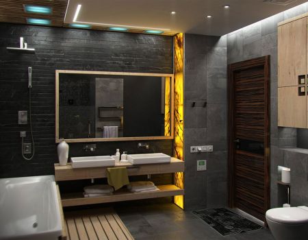 5 pomysłów na podwieszany sufit w nowoczesnej łazience