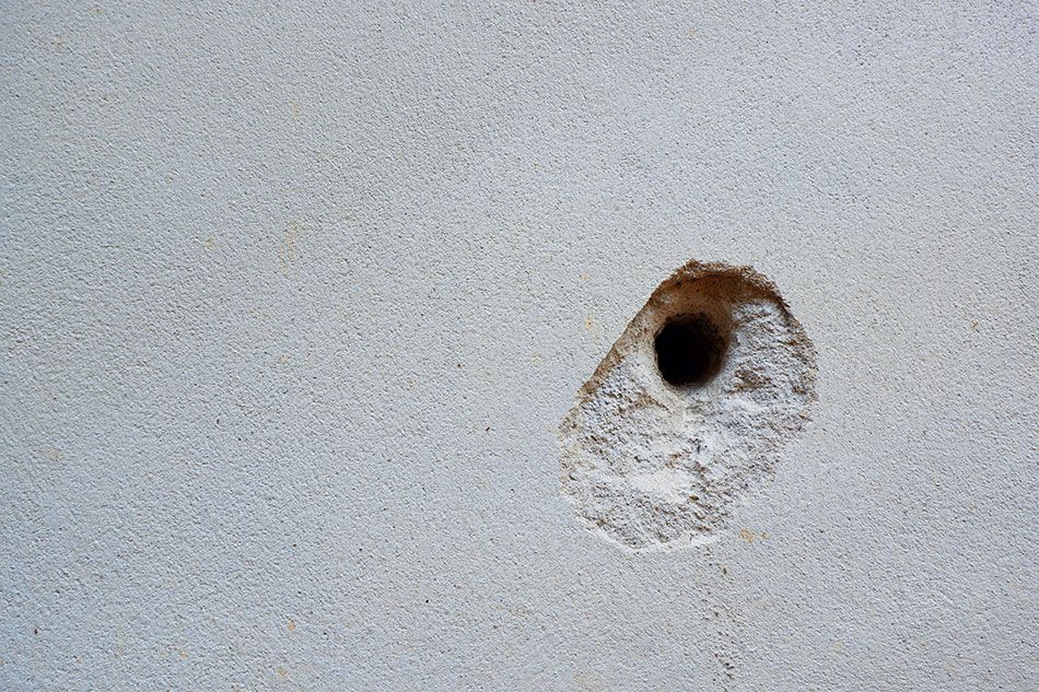 Dziura w ścianie